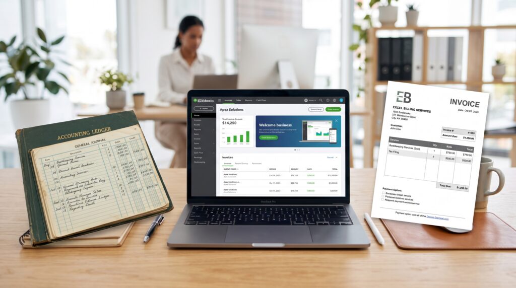 Stott Publishing Inc. billing, invoicing and light bookkeeping services